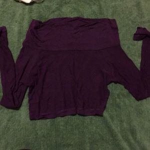 Tobi off the shoulder crop top